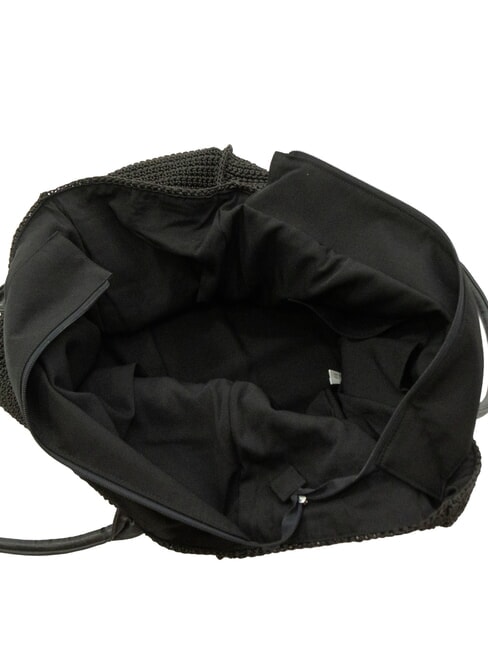 TWIST Bolso de playa de hombro negro - Bolsos Mujer