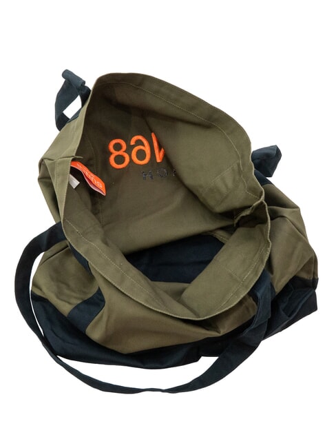 CABARDINE Bolsa de playa de lona militar oscuro - Bolsos Mujer