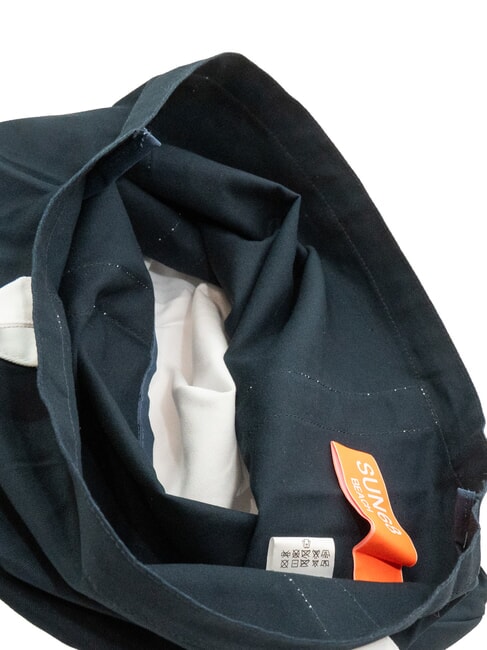 CABARDINE Bolsa de playa de lona Azul marino - Bolsos Mujer