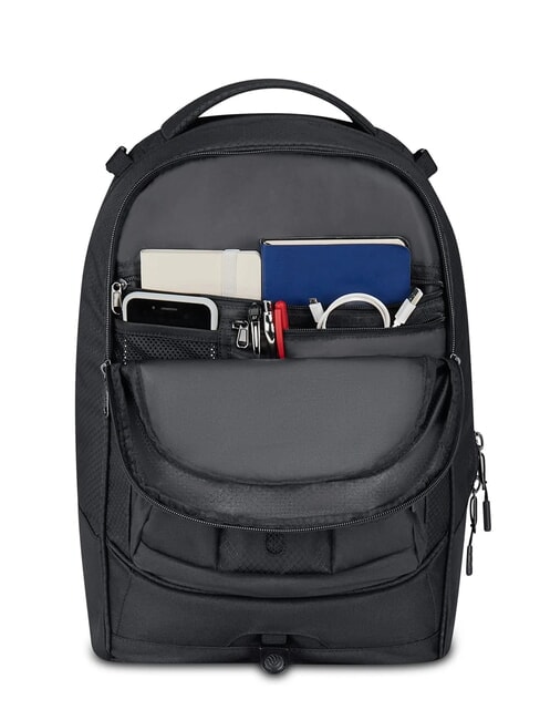 PLUS GRS LED Mochila con ruedas para port&aacute;til de 14" negro azabache - Mochilas con ruedas