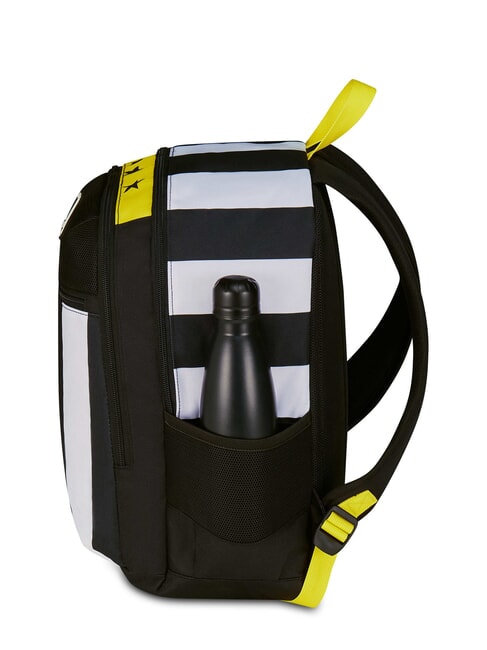 MAGIC GOAL Mochila expandible RAYA NEGRO / BLANCO - Mochilas Escuela & Tiempo Libre