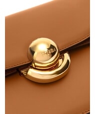 FURLA SFERA Mini bolso de hombro, en piel brandy - Bolsos Mujer - 3