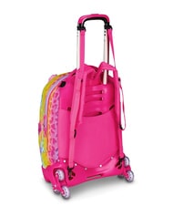 SJGANG CAT&AIR Mochila con ruedas desmontable de 3 ruedas BOSQUE DE RAYAS NEGRAS - Mochilas con ruedas - 3