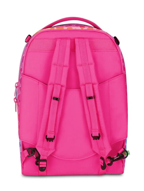 CAT&AIR Mochila con ruedas desmontable de 3 ruedas BOSQUE DE RAYAS NEGRAS - Mochilas con ruedas