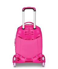 SJGANG CAT&AIR Mochila con ruedas desmontable de 3 ruedas BOSQUE DE RAYAS NEGRAS - Mochilas con ruedas - 8