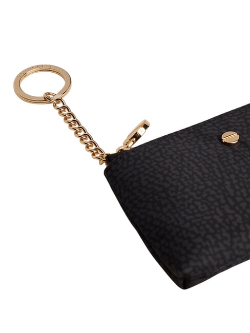 CLASSICA Estuche para monedas con llavero negro oscuro - Llaveros