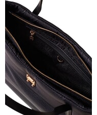 BORBONESE CAHIER  Bolso bandolera con correa para el hombro negro oscuro - Bolsos Mujer - 5