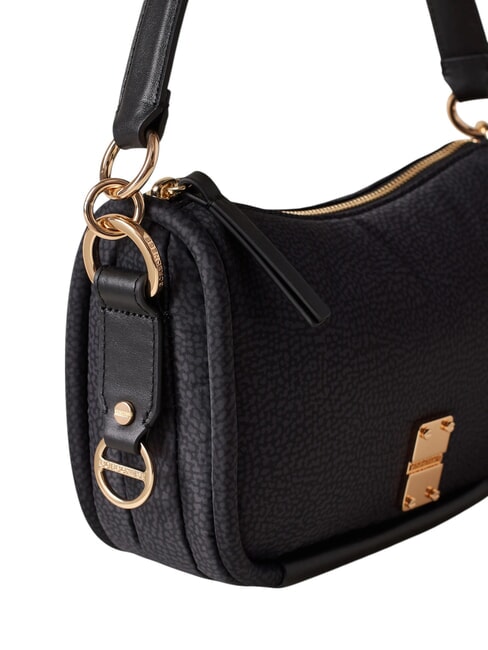 CAHIER HOBO SMALL Bolso bandolera con bandolera negro oscuro - Bolsos Mujer