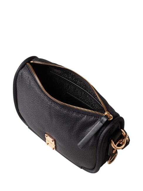 CAHIER HOBO SMALL Bolso bandolera con bandolera negro oscuro - Bolsos Mujer