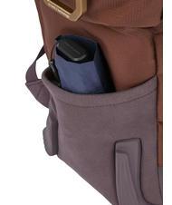 PIQUADRO CAMPIONARIO - CORNER 2.0 Mochila para PC de 15,6", con funda para lluvia BROWN - Mochilas para port&aacute;til - 4