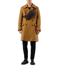 PIQUADRO CAMPIONARIO - TALLIN Bolsa de cuero con bolsillo negro - Ri&ntilde;oneras - 4