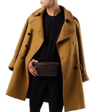 PIQUADRO CAMPIONARIO - TALLIN Bolsa de cuero con bolsillo negro - Ri&ntilde;oneras - 5