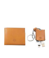 PIQUADRO CAMPIONARIO - BAGMOTIC KIT Cartera de piel + llavero con USB Cuero / Azul - Carteras Hombre - 2
