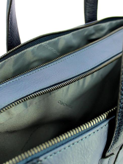 CAMPIONARIO - PAN  Malet&iacute;n de piel para port&aacute;til de 15,6" aviaci&oacute;n - Maletines de Trabajo