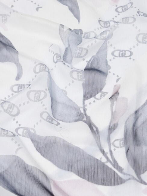 FLOWER Bufanda de acuarela NEGRO - Bufandas