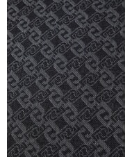 LIUJO LOGO CHAIN Bufanda de jacquard NEGRO - Bufandas - 3