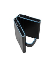 PIQUADRO CAMPIONARIO - BLUE SQUARE Cartera tarjetero de piel  - Carteras Hombre