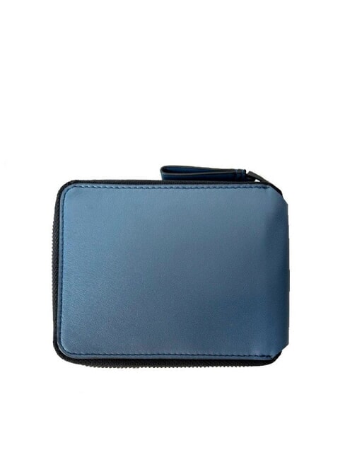 CAMPIONARIO - MG Cartera mediana con cremallera azul - Carteras Hombre