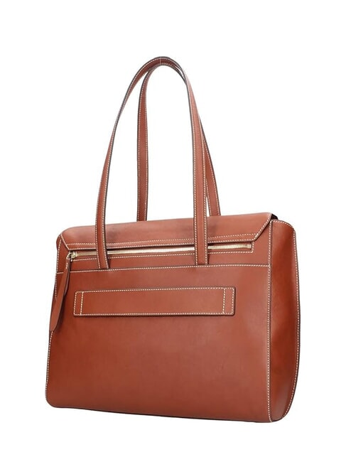 CAMPIONARIO - DAFNE Bolsa de piel para port&aacute;til de 14" CUERO - Maletines de Trabajo