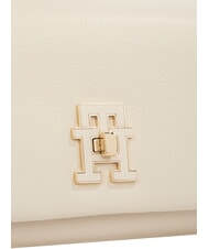 TOMMY HILFIGER TH MODERN  Mini bolso de hombro beige clásico - Bolsos Mujer - 3