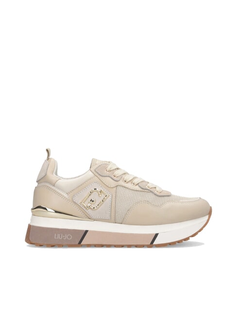 MAXI WONDER 01 Zapatillas de piel y malla cuerda brillante - Zapatos Mujer