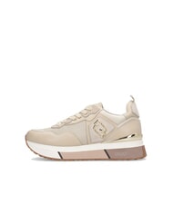 LIUJO MAXI WONDER 01 Zapatillas de piel y malla cuerda brillante - Zapatos Mujer - 2