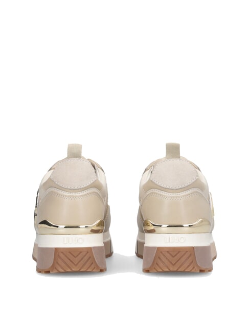 MAXI WONDER 01 Zapatillas de piel y malla cuerda brillante - Zapatos Mujer