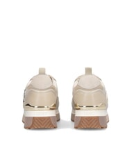 LIUJO MAXI WONDER 01 Zapatillas de piel y malla cuerda brillante - Zapatos Mujer - 7