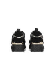 LIUJO MAXI WONDER 01 Zapatillas de plataforma con detalles de pitón negro - Zapatos Mujer - 7