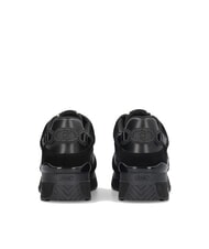 LIUJO MAXI WONDER 91 Zapatillas de plataforma con inserciones de charol negro - Zapatos Mujer - 7