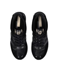 LIUJO MAXI WONDER 91 Zapatillas de plataforma con inserciones de charol negro - Zapatos Mujer - 4