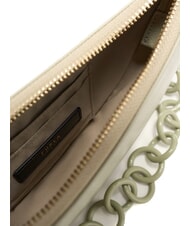 FURLA SFERA Bolso Ares de piel con asa de cadena salvia clara - Bolsos Mujer - 5