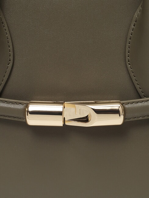 GOCCIA Bolso bandolera pequeño de piel sabio - Bolsos Mujer