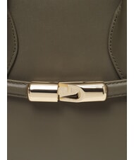 FURLA GOCCIA Bolso bandolera pequeño de piel sabio - Bolsos Mujer - 5