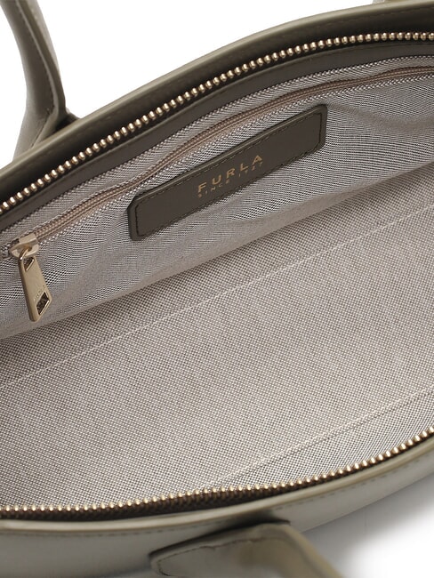 GOCCIA Bolso bandolera pequeño de piel sabio - Bolsos Mujer