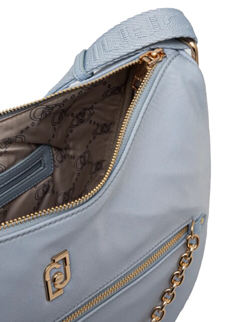 ACHALA Bolso bandolera de nailon con estuche cielo - Bolsos Mujer