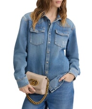 LIUJO LAPUFFY  Mini bolso de hombro arena oscura - Bolsos Mujer - 5