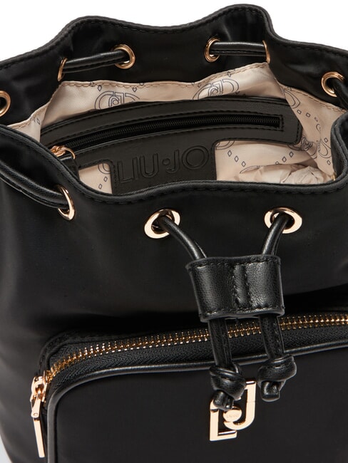 ACHALA  Cubo de mano, con correa para el hombro NEGRO - Bolsos Mujer