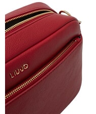 LIUJO CALIWEN Bolso de hombro para cámara rojo pompeyano - Bolsos Mujer - 4