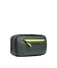 PIQUADRO CORNER SPECIALE GOMMATO Estuche de belleza repelente al agua VERDE - Neceser - 2