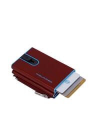 PIQUADRO BLUE SQUARE Cartera de piel con sistema corredero - Carteras Hombre