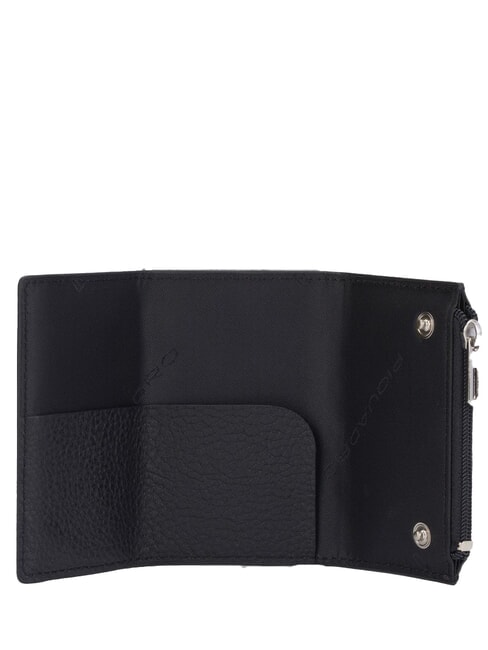 MODUS RESTYLING Tarjetero de piel con cursor negro - Carteras Hombre
