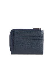 PIQUADRO MODUS RESTYLING  Cartera plana de cuero azul - Carteras Hombre - 2