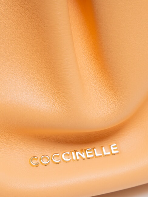 DRAP SMOOTH Bolso de piel napa con cadena amanecer - Bolsos Mujer