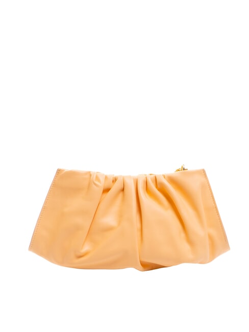 DRAP SMOOTH Bolso de piel napa con cadena amanecer - Bolsos Mujer