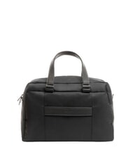 PIQUADRO BRIEF ECOLOGICA Bolso de tela con bandolera negro - Bolsas de viaje - 4