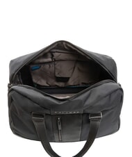 PIQUADRO BRIEF ECOLOGICA Bolso de tela con bandolera negro - Bolsas de viaje - 5