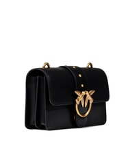 PINKO LOVE ONE CLASSIC Mini bolso de hombro de piel - Bolsos Mujer