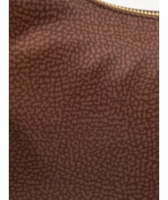 BORBONESE BORBONESO Bolso LUNA Hobo, Pequeño avellana - Bolsos Mujer - 3