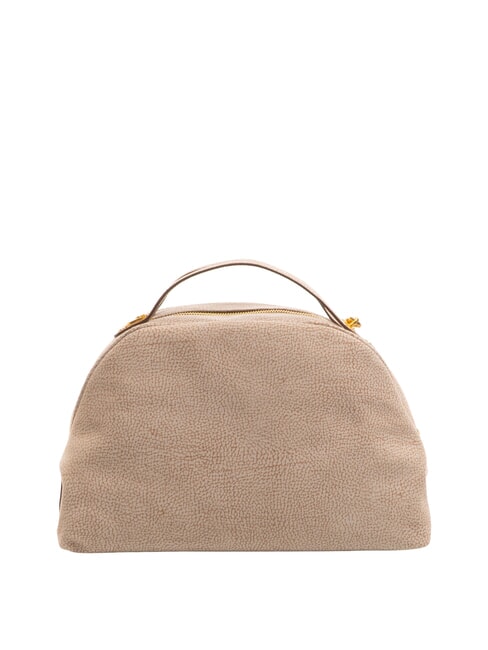 CAMOSCIO SEXY MEDIUM Bolso mediano de ante champiñón - Bolsos Mujer